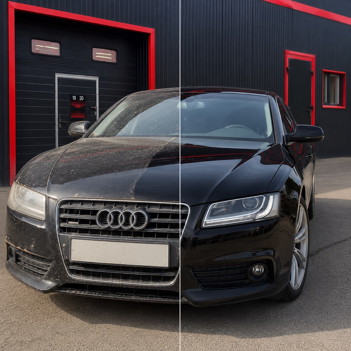 Audi A5, 5 лет эксплуатации под плёнкой APEX